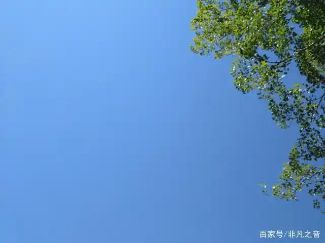 万里无云万里天
