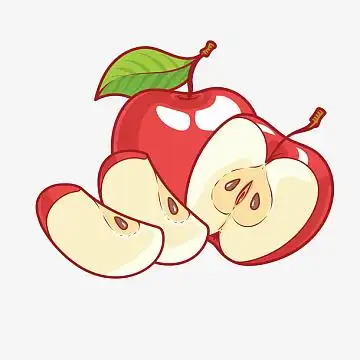 卡通苹果矢量图下载