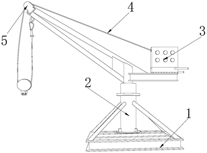 一种小型农业机械吊装机的制作方法