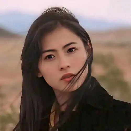 张柏芝长卷发半永久吧##张柏芝测发际线自拍