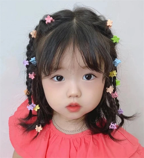 2-6岁小女孩扎发 可爱软萌巨好看_儿童发型 - 美发站