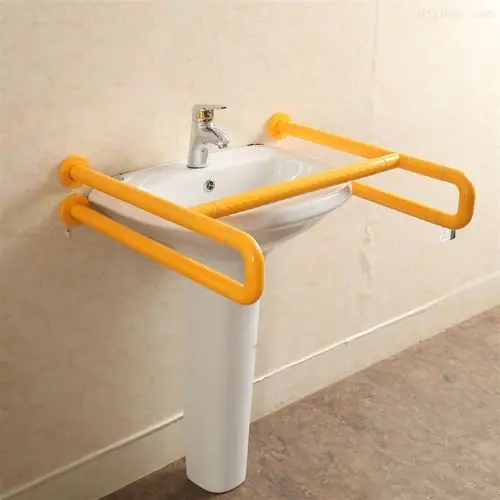不锈钢老人扶手 无障碍残疾人洗手盆扶手