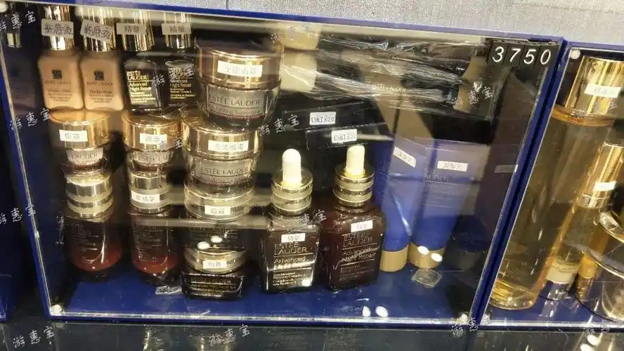 香港护肤品实拍雪花秀skii雅诗兰黛资生堂后