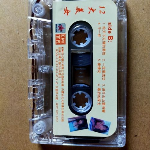 怀旧经典歌曲磁带十二大美女甜歌闽南语随身听录音机卡带