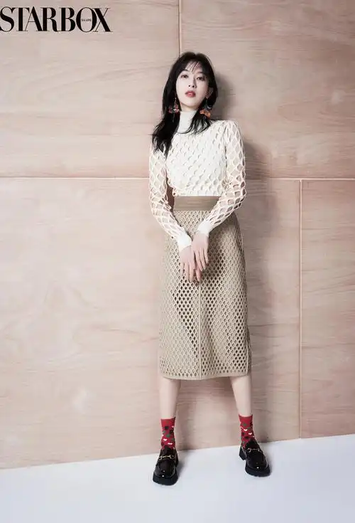 张俪时尚灵动杂志写真大片