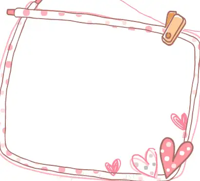 求可爱边框 可以手绘出来的