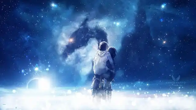 唯美浪漫星空动漫,女神男神御用壁纸头像