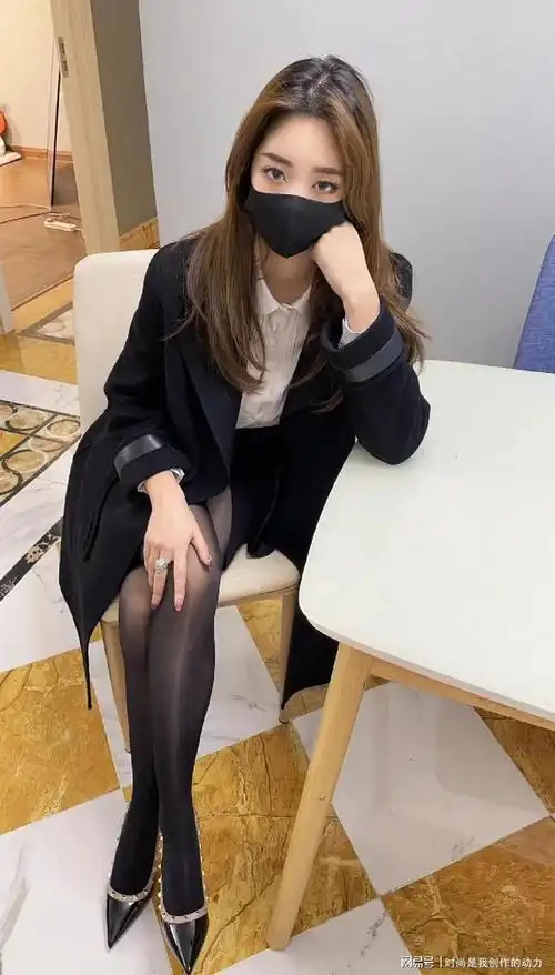 黑色系列暗夜丝袜女神