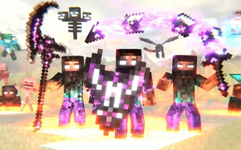 烦人的村民模组大乱斗(溺尸王阵营vs him阵营)