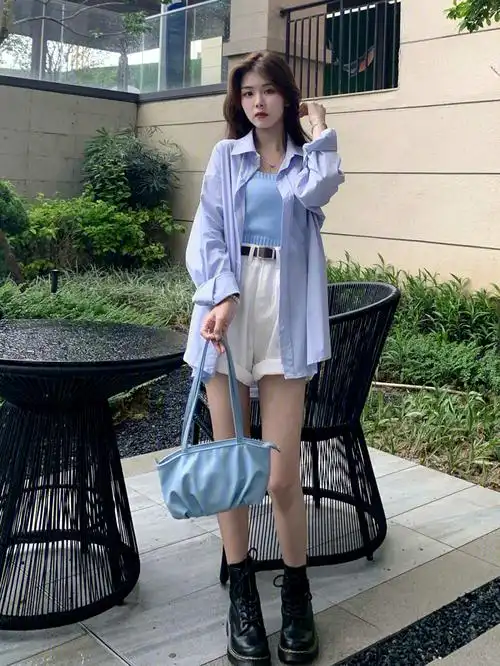 衬衫的多种穿法