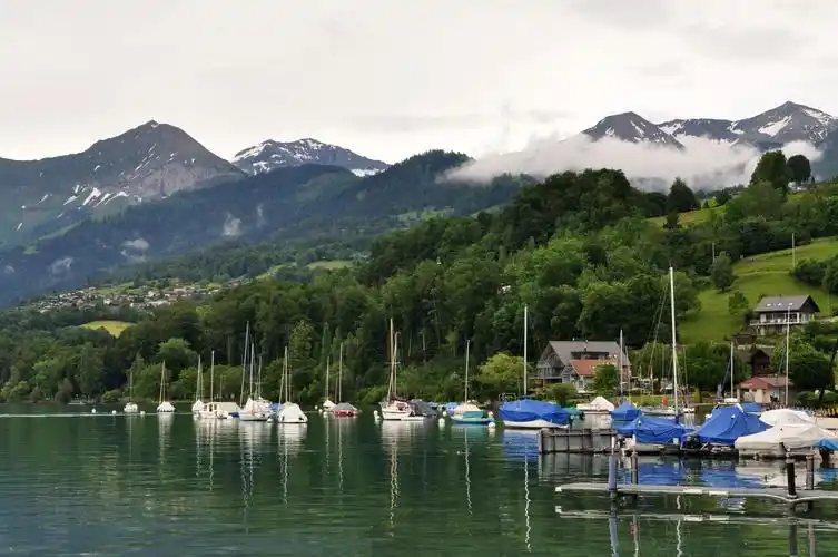 乐享瑞士静美风光之六(施皮茨小镇)