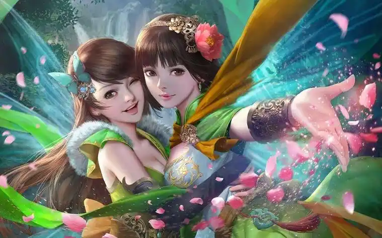 【三国杀】同气连枝*sp大乔小乔(动态预览图)