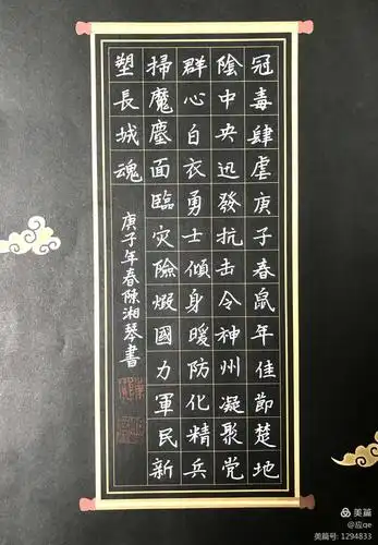 "同心抗疫·你我同在"一一铜仁市硬笔书法协会抗击新型冠状病毒感染