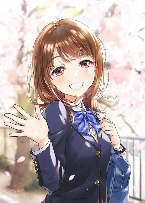 p站画师绊爱角色设计日本画师森仓圆的插画作品