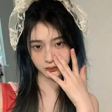 优质女生真人ins风头像高清唯美的女头ins正脸图片