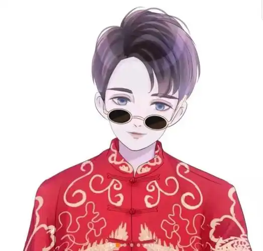 好看二次元新郎新娘头像