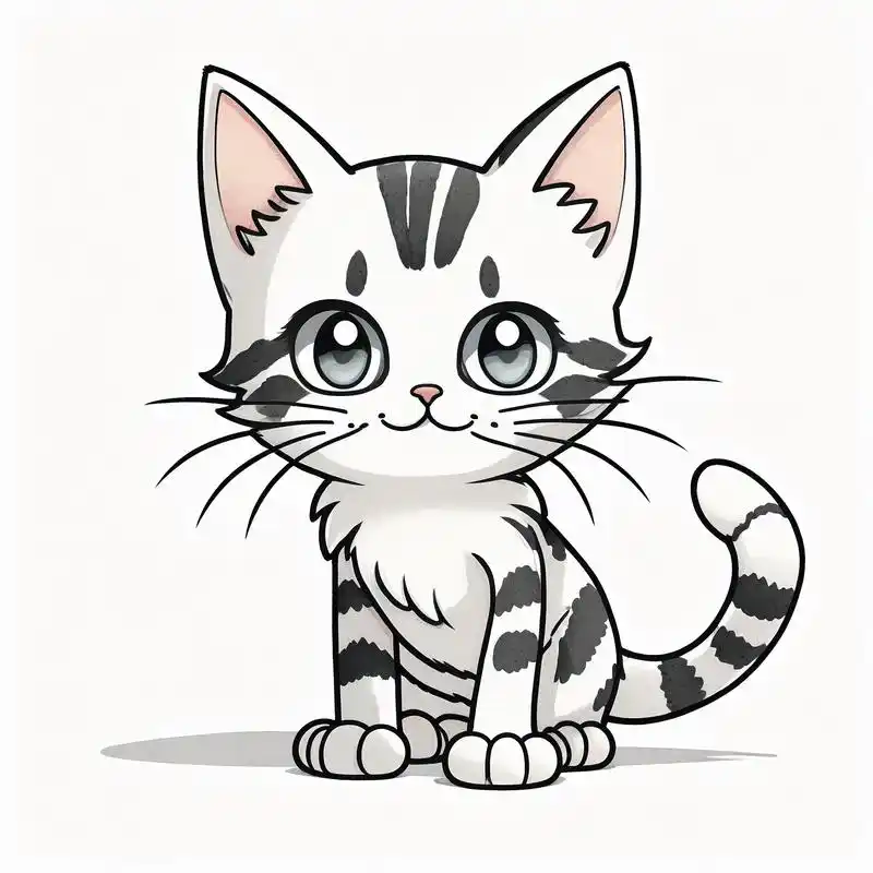 猫咪可爱卡通头像9393快来选～ 亲们～我又来分享可爱的猫咪卡通