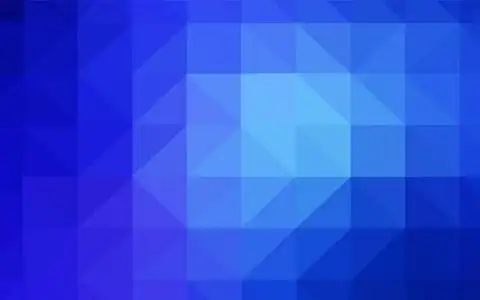 深蓝色矢量闪亮三角形封面.带有渐变的多边形样式的彩色插图.