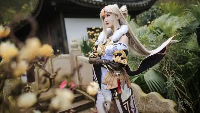 cos:原神凝光cos正片@彼岸|coser_网易订阅