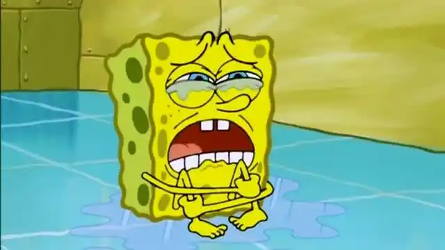 海绵宝宝哭得伤心欲绝到底怎么回事啊