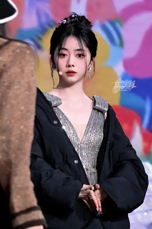 谭松韵北京春晚彩排路透##谭松韵你比星光美丽纪星