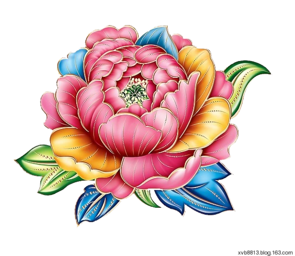 《透明牡丹-玫瑰》〖免抠png素材〗【适合ps画音贴图制作】