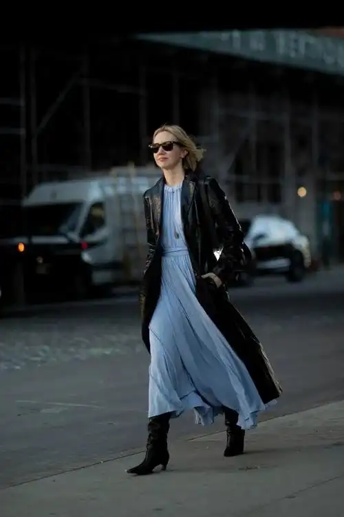 黑色大衣怎么穿好看?6个搭配技巧,时髦又高级