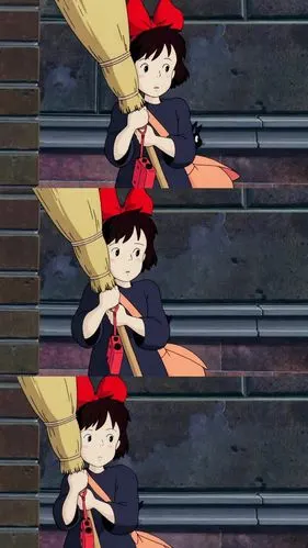 动漫壁纸- 宫崎骏动漫手绘插画/漫画少女/可爱卡通/旧漫壁纸/锁屏屏保