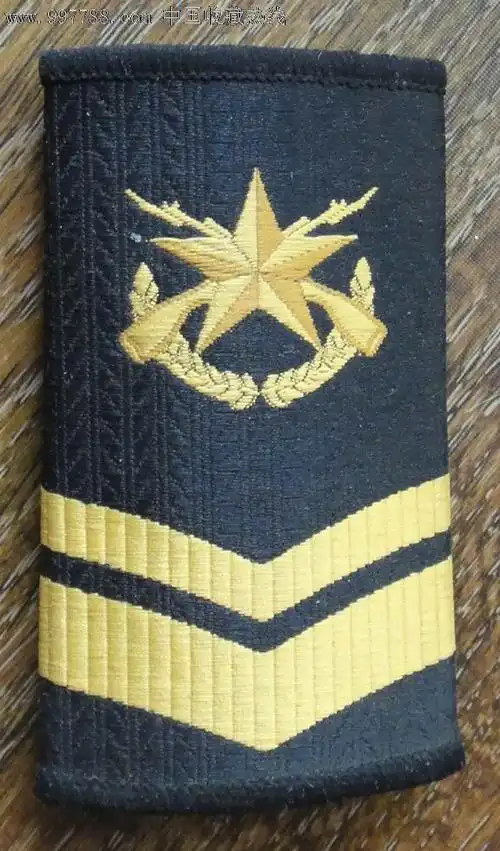 解放军肩章单只