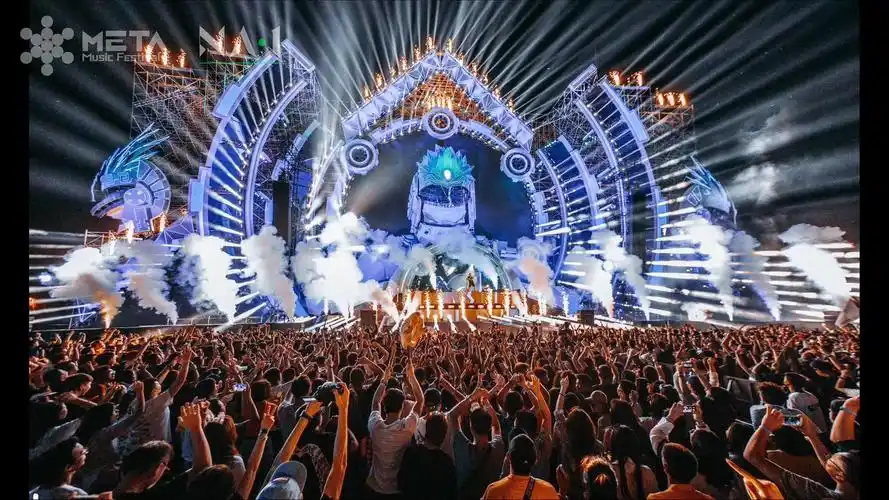 2019 沈阳meta电音节|空间|舞台美术|廖定敏_manman - 原创作品