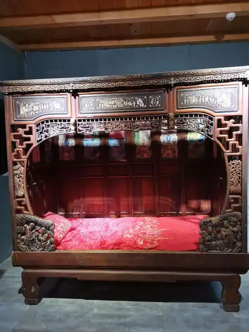大开眼界中式古床 - 美篇