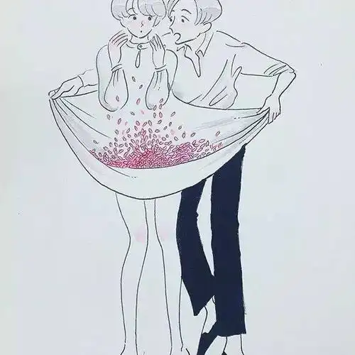 羞羞羞一组污得清新脱俗的小情画