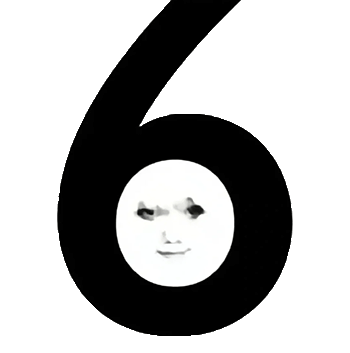 数字6 6表情包 炫彩 沙雕 搞笑