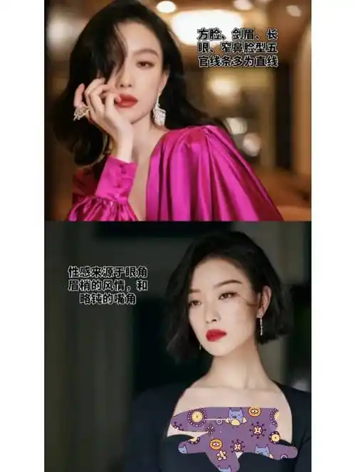 都夸"倪妮"长得好看,究竟好看在哪?和杜鹃,刘亦菲对就知道了