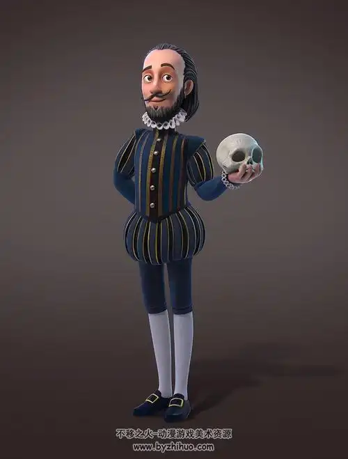 欧美风3d动漫角色超级q萌的人物渲染图片借鉴参考3020p