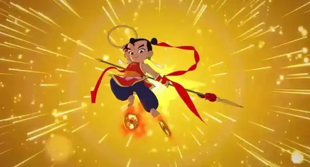 "少年英雄小哪吒"的老朋友小龙女,小猪熊,雷震子,土行孙等也原班人马