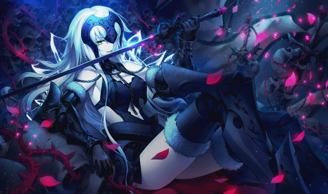 [艺术审美e-] 厚颜伸手求几张高清的黑贞德壁纸