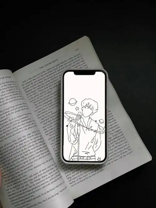 蔡徐坤线稿图ins风②