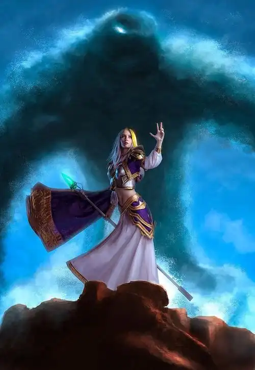 炉石传说图赏人物专题吉安娜篇续集