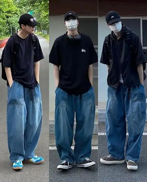 12套男生夏季t恤穿搭,简约潮流,帅气不重样!