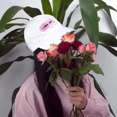 带花的人图片头像女生头像 女生头像图片大全 -【爱个性】