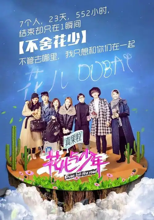 《花儿与少年第二季》创意海报设计