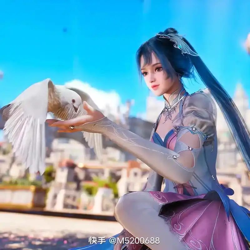 斗罗大陆2绝世唐门女主唐舞桐出场.#唐舞桐#唐舞桐cos # - 抖音