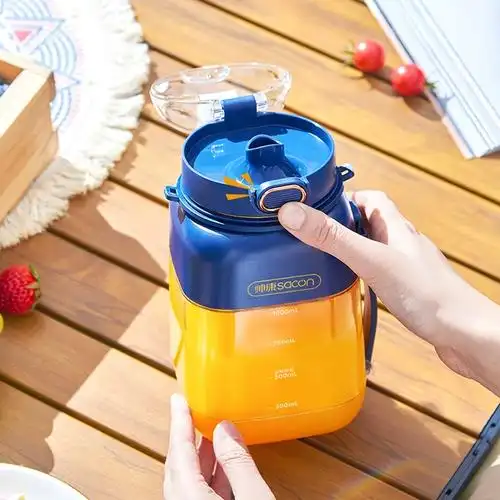 帅康榨汁桶无线大容量便携果汁杯炸汁榨汁机家用电动小型水果汁机_爱