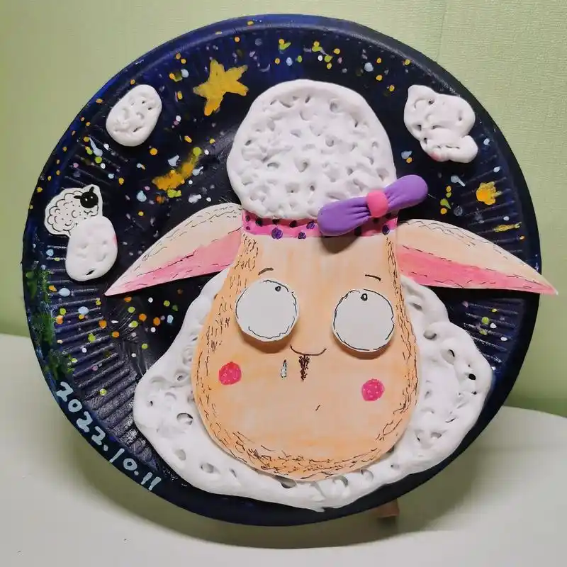 超轻粘土手工 快乐小羊,一起做起来吧 - 抖音