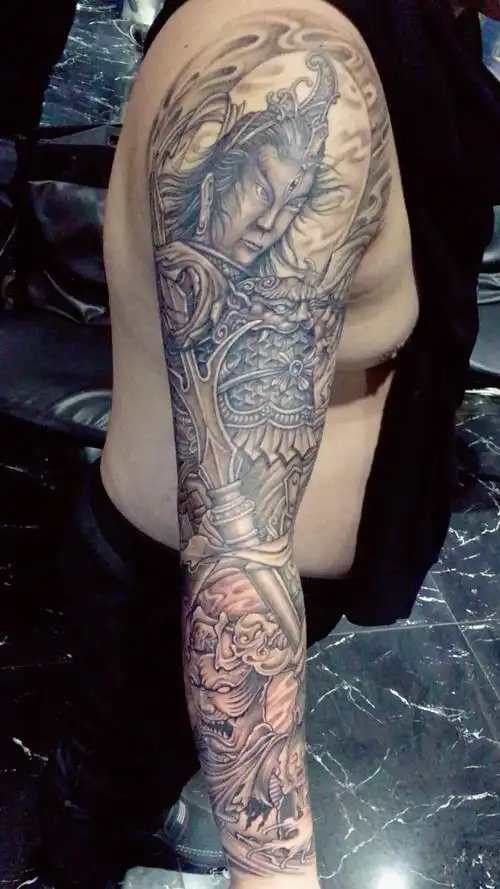 二郎神花臂 完成 恢复中