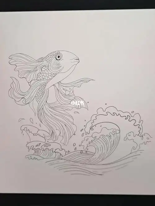 线稿  #视觉传达设计考研手绘