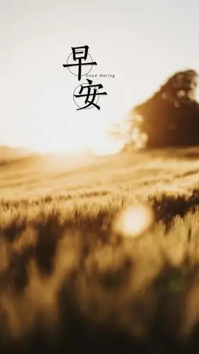 早安唯美图片