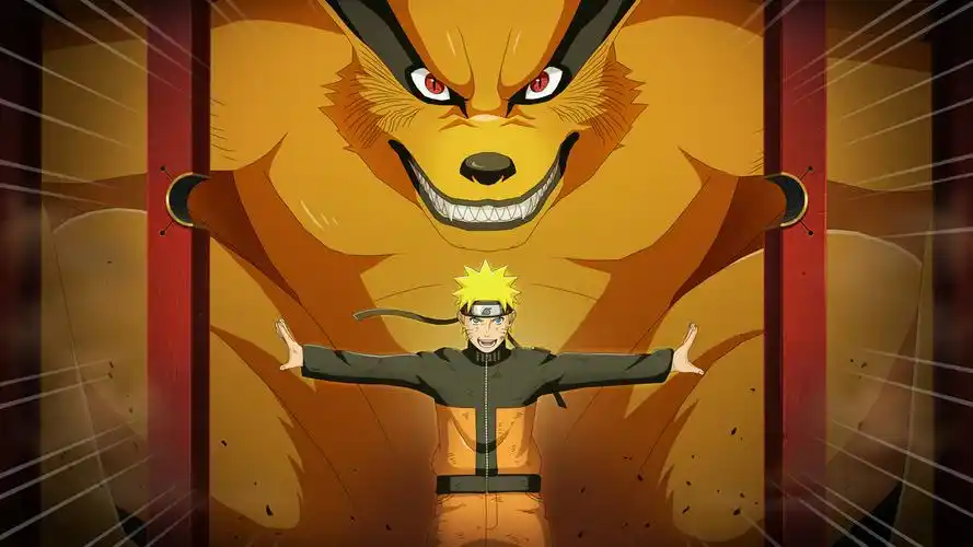 火影忍者,鸣人,九尾,动画火影忍者壁纸图片