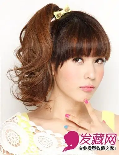 马尾怎么扎好看 高马尾发型清爽活力(2)